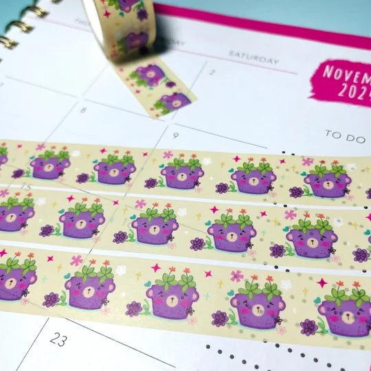 Bear Pot Washi/WT20