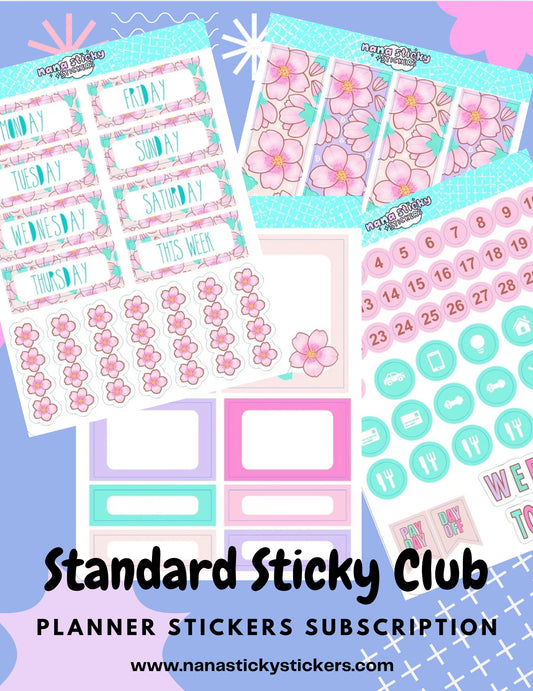 Sticky Club Subscription(US) Standard
