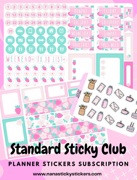 Sticky Club Subscription(US) Standard