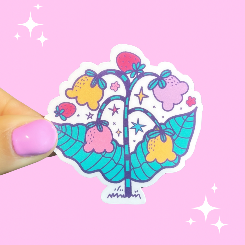 BerryFloral Sticker/D03