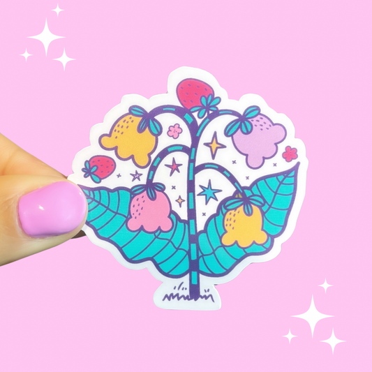 BerryFloral Sticker/D03