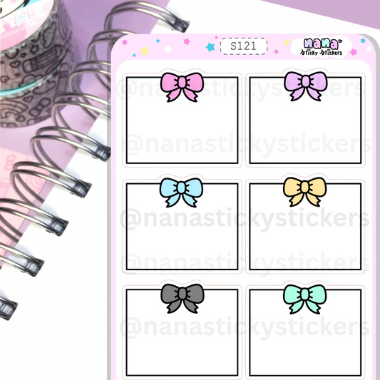 Bow Boxes/S121